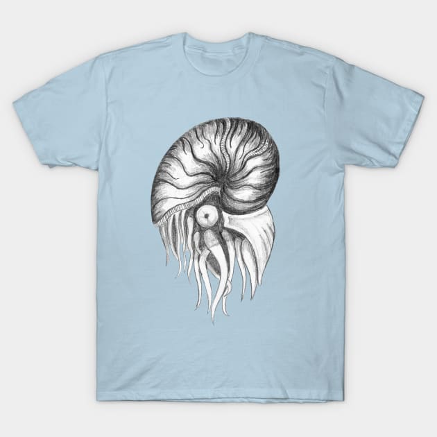 Nautilus T-Shirt by Art of V. Cook